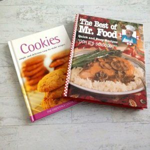 EUC SET OF 2 COOKBOOKS QUICK&EASY RECIPES, COOKIES